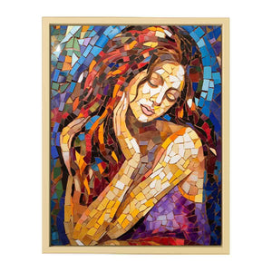 Mosaic Art Painting Art Print