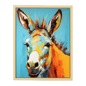 Modern Donkey Art Art Print