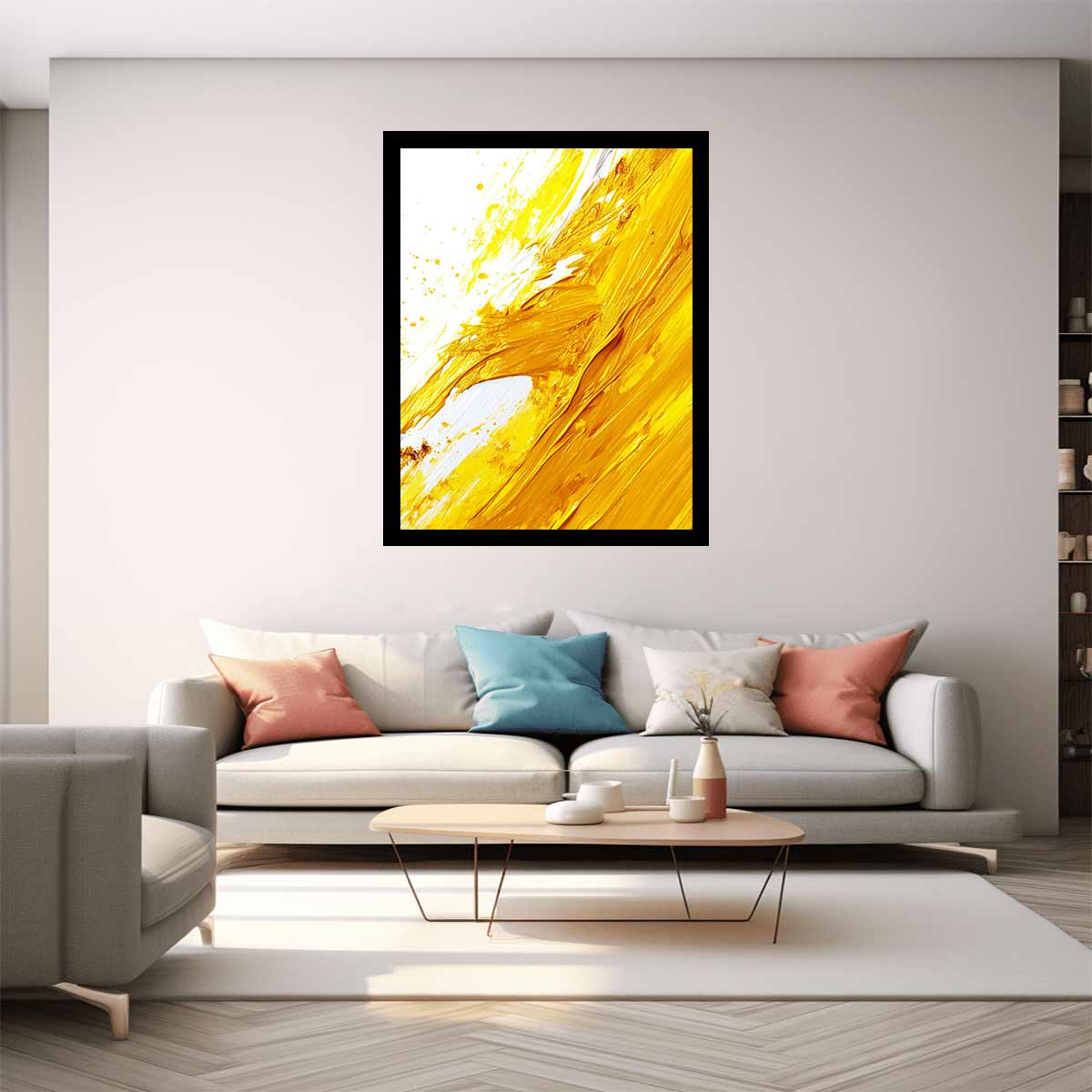 Abstract Golden Hour