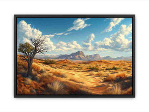Desert Sunset Painting