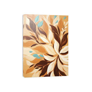 Brown Leaves Canvas Print