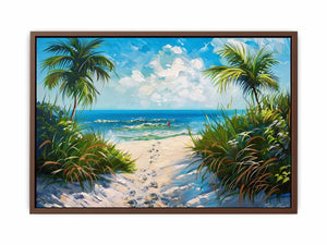 Beach Path Poster