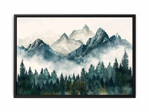 Peaks in the Valley Painting