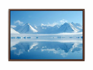 Svalbard Mountain Poster