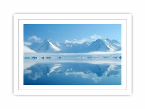 Svalbard Mountain Streched canvas