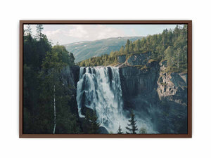 voringfossen Waterfall Poster