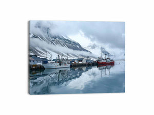 Svalbard Norway Canvas Print