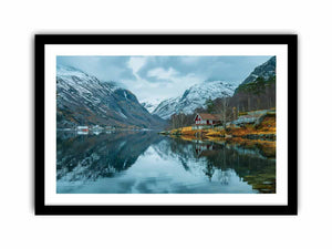 Lake Side Art Print