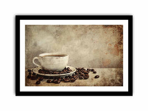Vintage Coffee Poster Art Print
