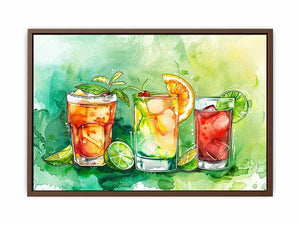 Summar Cocktails Poster
