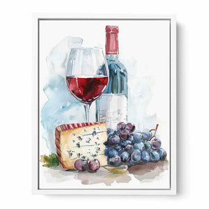 Platter Framed Print