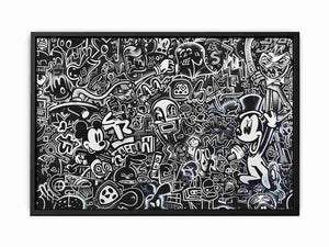 Cartoon Graffiti Painting