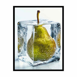 Pear in Ice Painting