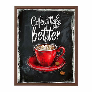 Coffee Make Life Better Poster