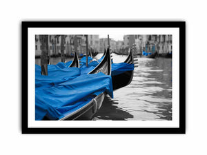 Gondolas Art Print
