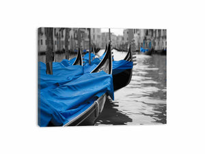 Gondolas Canvas Print