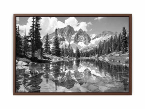 Hallett Peak Reflections Poster
