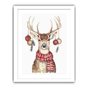 Reindeer Streched canvas