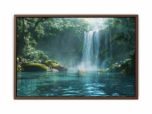 Misty Rainforest Poster