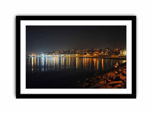 Sydney in Night Art Print