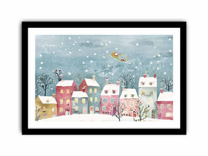 Festive Scene Art Print