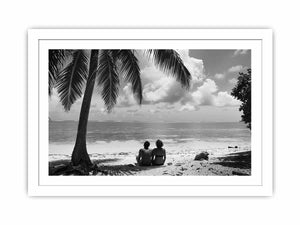 Beach Talk Streched canvas