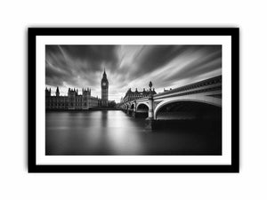 Big Ben London Bridge Art Print