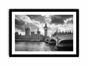 Big Ben London Bridge Art Print