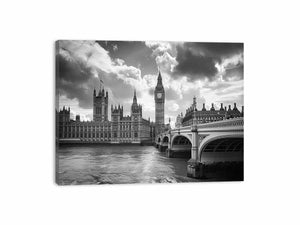 Big Ben London Bridge Canvas Print