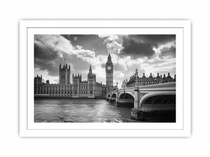 Big Ben London Bridge Streched canvas
