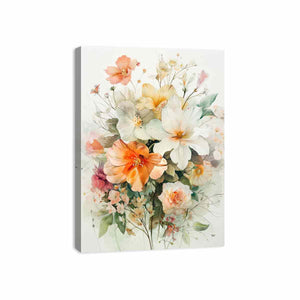 Flower Bouquet Canvas Print