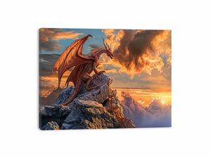 Dragaon Canvas Print