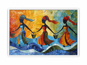 African women Framed Print