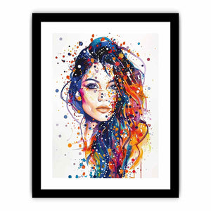 Watercolor Beauty Art Print