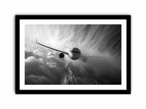 Flight in Tubulence Art Print