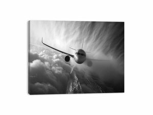 Flight in Tubulence Canvas Print