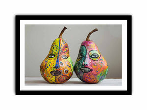 Two Pears Art Print