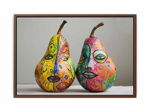 Two Pears Poster