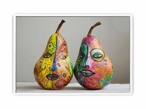 Two Pears Framed Print