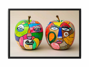 Two Apples Painting
