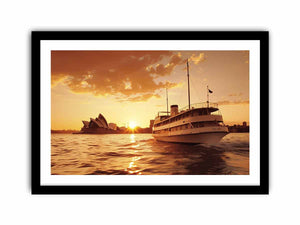 Sydney Retro Art Print