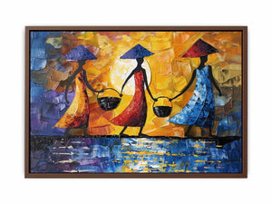 3 African women Poster