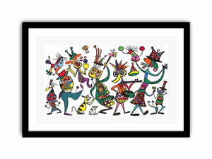 Dance Floor Art Print