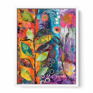 Leaves Framed Print