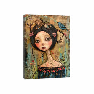 Girl Canvas Print