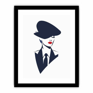 Minimalist Woman Art Print