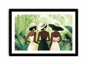 Chic Women Art Print