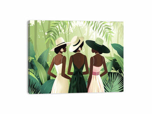 Chic Women Canvas Print