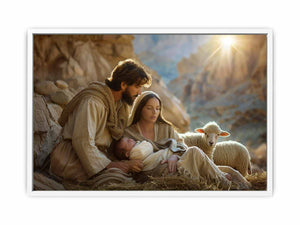 Birth of Jesus Framed Print