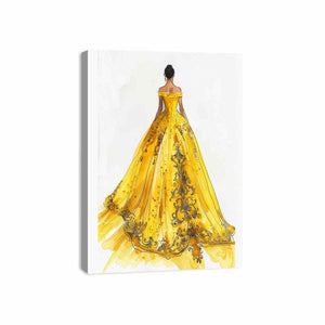 Fashion Walk Canvas Print